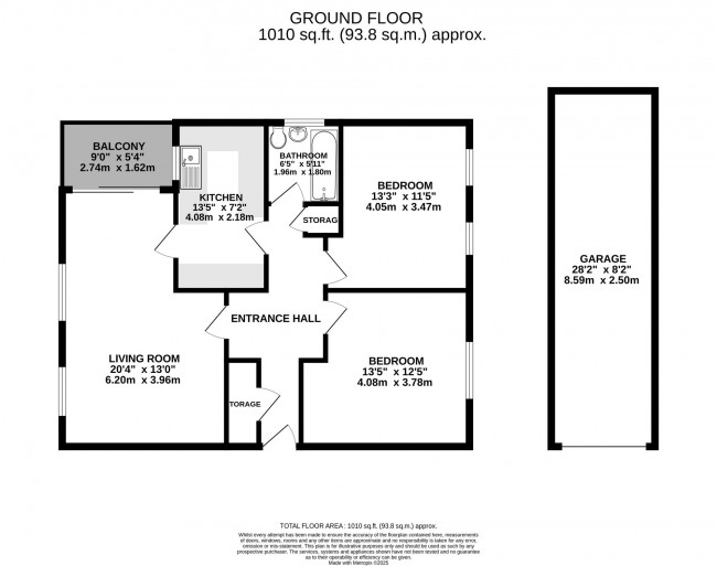 Floorplan for Stoke Abbot Close, Bramhall, sk7