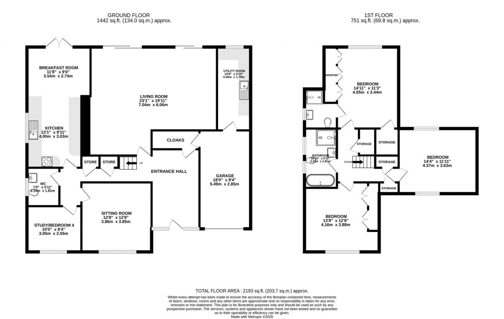 Floorplans For St. Anns Road North, Heald Green, SK8