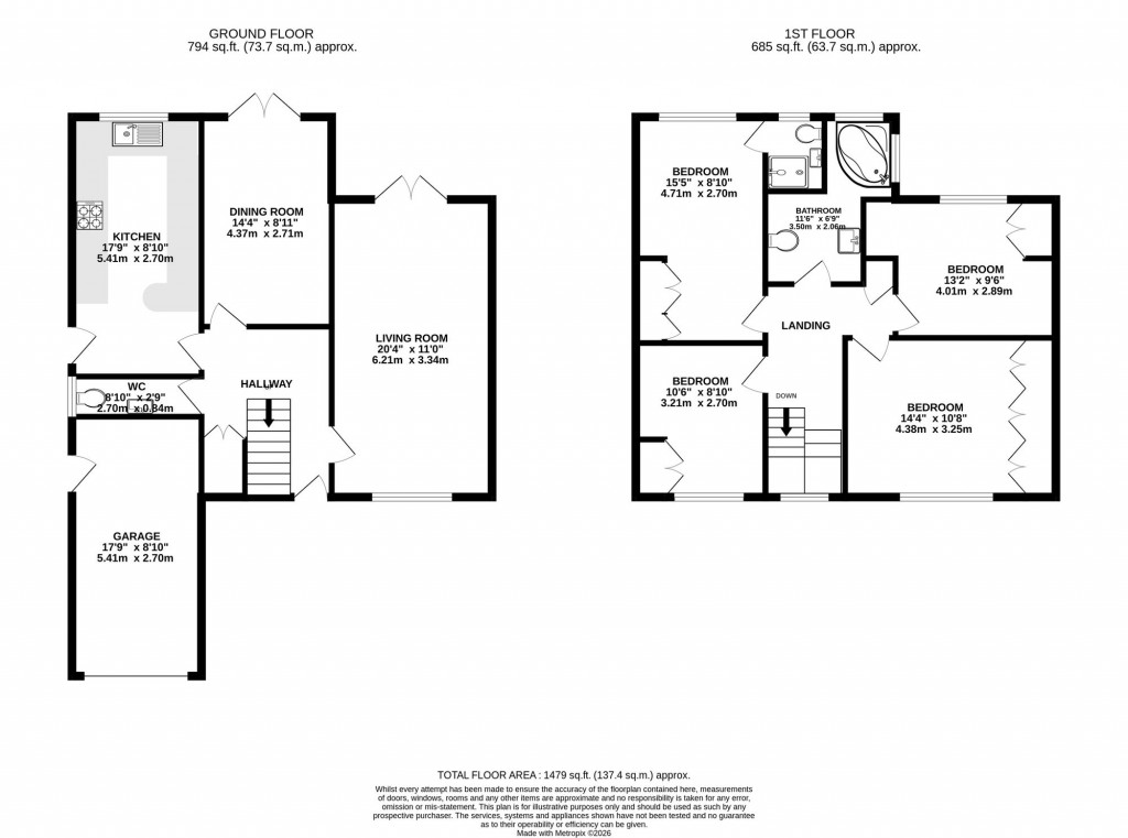 Floorplans For Haven Close, Hazel Grove, SK7