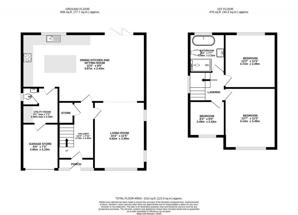 Floorplans For Vicarage Avenue, Cheadle Hulme, SK8