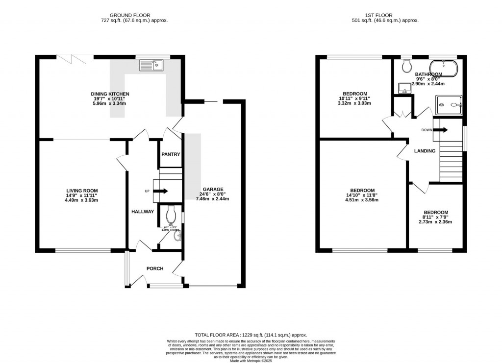 Floorplans For Lomond Close, Stockport, SK2