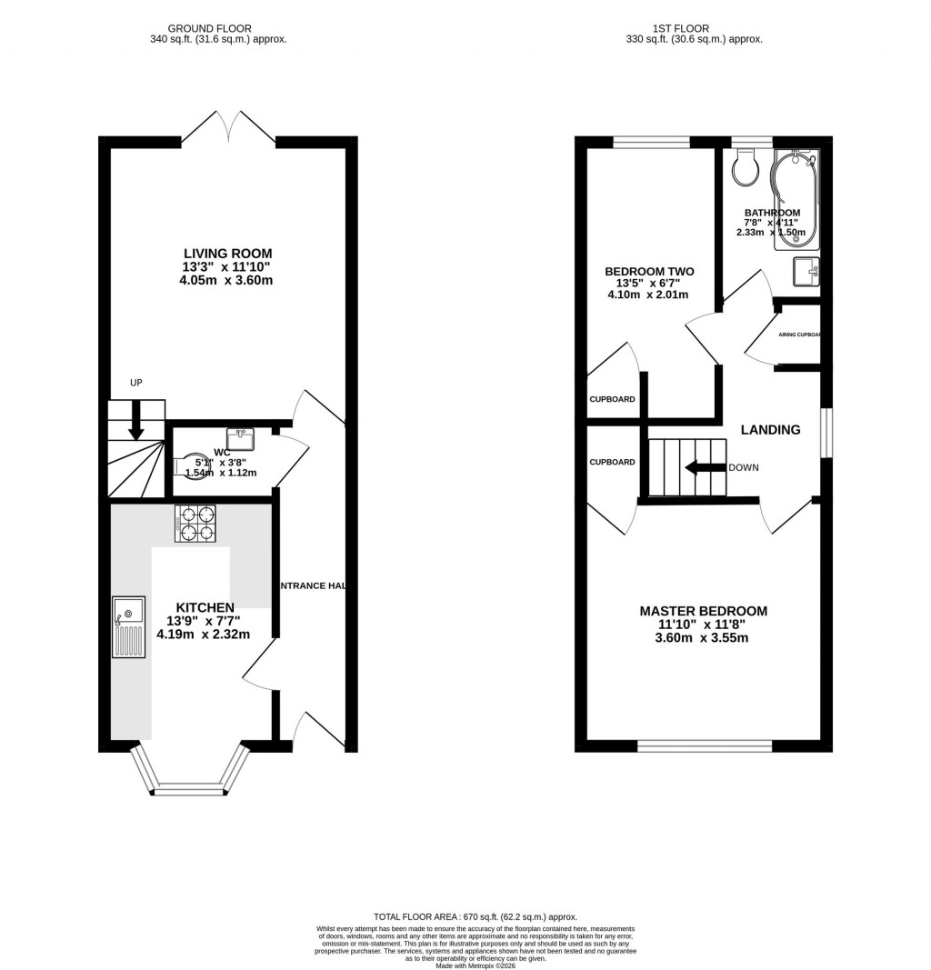 Floorplans For Abbeydale Close, Cheadle Hulme, SK8