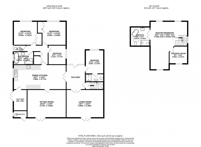 Floorplan for Bradda Mount, Bramhall, sk7
