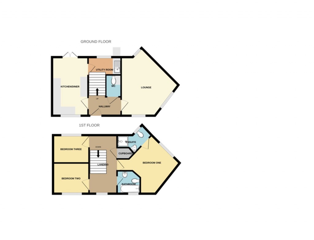 Floorplans For Lawnhurst Avenue, Manchester, M23