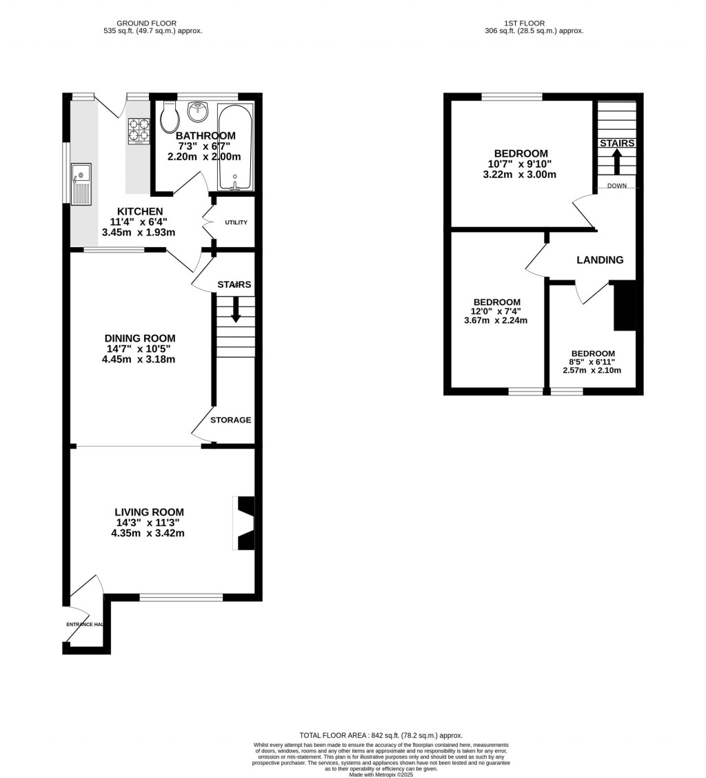 Floorplans For Buxton Road, Hazel Grove, SK7